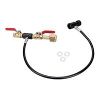 Garosa CO2 Refill Adapter for Soda Makers Compatible with CGA320 Tanks 24inch Hose Included Accessories