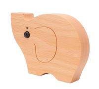 Garosa Cute Elephant Wall Light Hallway Wall Light ABS Solid Wood 3A Battery Excluded Detection Distance 3.0m 9.8ft Highly Responsive Sensor Battery Operated for Bedrooms