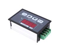 Garosa DC 6-60V PWM Motor Speed Controller with LED Digital Display, Adjustable Slow Start Stop Function for DC Motors