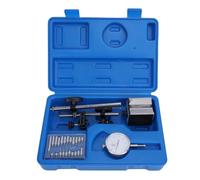 Garosa Dial Indicator, 0-10mm 0.01mm Accuracy with 360 Degree Rotating Arm and Micrometer Knob for Workshop Lab Mould Making and Industrial Measurement