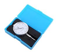 Garosa Dial Indicator Gage, Metal Measuring Tool with 0-10MM Range and 0.01mm Accuracy for Shaft Run Out and Thrust Measurement