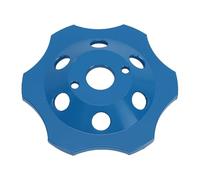 Garosa Diamond Grinding Cup PCD Diamond Cup Wheel Wheel Electroplated 40 Grit High Density Grooves Optimized Cooling Debris Removal for Tile Adhesive Cleanup Plastic Treatments