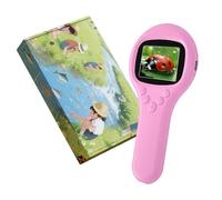 Garosa Digital Microscope, 2.0 Inch Screen with 6 LED Lights USB Connection for Textiles Jewelry Skin Hair Scalp Observation