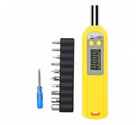 Garosa Digital Torsion Screwdriver Set 0.5N.m Adjustable Torque Driver with ±2% Accuracy 1/4 Inch Bits for Mechanical and Electronic Repair