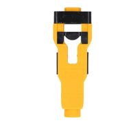 Garosa Door Latch Mortising Tool Stainless Steel ABS Construction Comfortable Handle Compact Design with Pre Set Depth for 1-3/4 Inch or 1-3/8 Inch Doors Yellow