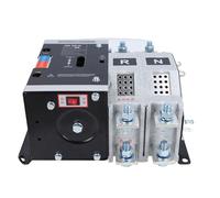 Garosa Dual Power Transfer Switch PC Flame Retardant Automatic Manual Changeover Switch 2P 630A AC400V Fast Switching 50Hz for Generator Power Transfer Panel Use