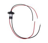 Garosa Electric Slip Ring, 2 Wires 30A Conductive Slip Ring with Gold Wires and Gold Contacts for Power Signal Transmission, with 360 Degree Rotation PTZ Cameras Robotics Wind