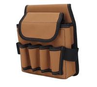 Garosa Electrician Tool Bag Heavy Duty 10 Pockets Waist Hanging Storage Pouch for Wrench Hammer Tape for Mechanics Electricians Carpenter Plumbers 1200D Oxford Cloth