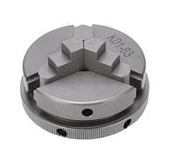 Garosa Exactly 3 Pine Metal Vehicle Chuck K01 63 45 Steel Manual Chuck Dia 2.5 Inches for Machine Machines