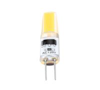 Garosa G4 LED Bulb,Silicone Construction,Dissipation Wet Proof, High Temperature Tolerance,Compact Size,Imported Aapphire COB Chip Dimmable and Efficient,for Tight Spaces (Warm White 2700K-3000K)