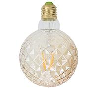 Garosa G95 220V LED Decorative Bulb E27 4W 2700K 360LM Glass Bulb Inner Pineapple LED Filament Lamp Vintage Light Bulb for Living Room Bedroom Warm Light(Gold),Bulb