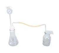Garosa Gas Generating Funnel Set, Glass Material Efficient O2 H2 CO2 Production for Laboratory Use