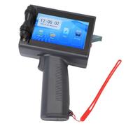 Garosa Handheld Inkjet Printer Portable TIJ Printer with 4.3 Inch HD Touchscreen for Text QR Code Barcode Date Printing on Wood Plastic Metal Fabric (GB Plug)