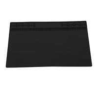 Garosa Heat Silicone Repair Mat for Welding Tool per Computer Phone, 350 X 25 X 4 Mm (Black)