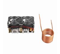 Garosa Heating Board ABS and PCB ZVS Low Voltage Induction Heating Module 2000W 12V to 48V 50A for Metal Melting Heat Treatment Quenching Annealing and Electronics Labs