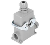 Garosa Heavy Duty Connector Cast Aluminum Alloy Rectangular Industrial Connector 16A 500V Water Proof Rustproof with 2PCS Plugs for Large Mechanical Equipment Factory