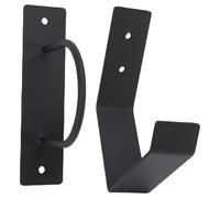Garosa High -performance Fighting Rope - Wall Bracket for Gym, with Storage Hooks and Improved Security Features for Fitness Enthusiasts, Construction of Carbon Steel