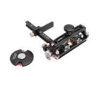 Garosa High Precision Honing Guide Tool, Aluminum Alloy Sharpening Jig with Three Position Eccentric Roller, Adjustable 15°-50° Angle Slots for Chisel and Plane Vane/Wing Sharpening for