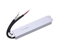 Garosa IP67 LED Driver Ultra Thin Small Size Constant Voltage Power Supply with Short Circuit Over Current Protection for LED Strip Lights Outdoor Lighting (DC24V 40W)