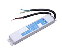 Garosa IP67 LED Driver Ultra Thin Small Size Constant Voltage Power Supply with Short Circuit Over Current Protection for LED Strip Lights Outdoor Lighting (DC24V 20W)