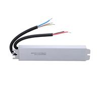 Garosa IP67 LED Driver Ultra Thin Small Size Constant Voltage Power Supply with Short Circuit Over Current Protection for LED Strip Lights Outdoor Lighting (DC24V 30W)