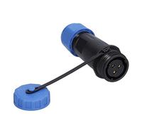 Garosa IP68 Aviation Connector 3 Pin Industrial Power Adapter Screw Crimping No Welding with PA66 PA6 for Communication Equipment Instrumentation