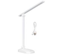 Garosa Kids Reading Light, 5W LED Table Lamp Foldable Eye Protection Bedside Lamp 370lm Three Colors for Reading, Desk Lamps