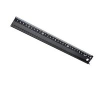 Garosa L-Type Aluminum Alloy Cutting Ruler, 30cm Measuring Tool for Carpentry Marking and Precise Length Measurement