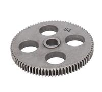 Garosa Lathe Gear Replacement 84 Teeth High Speed Steel Gear for Mini Micro Metal Cutting Machines