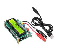 Garosa LC-100A Digital Inductance Capacitance Meter Capacitance Tester Capacitance Analyzer with Reset Correction & Frequency Display for Electronic Testing Lab Teaching