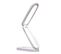 Garosa LED Desk Lamp, Rechargeable Foldable Table Light with Touch Control, Dimmable Battery Powered Reading Light for Study, Home Office, Crafts, Eye Care Design