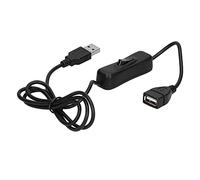 Garosa Male to Female 28AWG USB Extension Cable for LED Strip Power Supply and USB Drive Data Transfer with Fast Charging Support