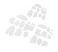 Garosa Memory Bear Template Ruler Set for Sewing Bear Patterns Craft Art with Video Instructions for Beginners Teddy Quilting Templates Stencil Rulers