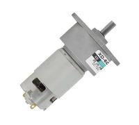Garosa Mini DC Gear Motor, Metal Construction, Adjustable Speed, 24V 35W, Perfect for Automation and Robotics (#13)