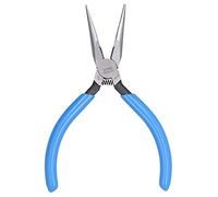 Garosa Mini Needle Nose Pliers, Ultra-Thin Jaw, 58-64HRC Hardness | Industrial Grade Cutting Tool, Ground , CRV Steel Forging, Smooth Polished Finish, Sprue and Soft Wire Trimming