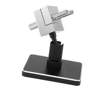 Garosa Mini Vise Table Top Clamp Aluminum Precise Adjustable Jaws with 14 Stainless Steel Rods Silicone Sleeves 30±1mm Clamping Capacity for Scale Model Building Watch Maintenance