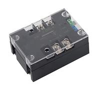 Garosa Motor Controller Soft Start Module SSR-20WA-R1 1KW for Single-Phase 220VAC 2-Phase 380VAC with Adjustable Start Time 0-30s and Voltage 0-50% for Fan Vehicle (Optical Module)