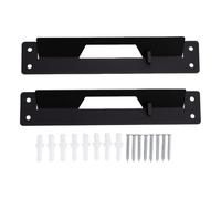 Garosa Mounting Feet for StackTech Small Mounting Plate Brackets 2pcs, Cast Iron Construction, for Toolbox Wall Mount, Easy to Install, with 8pcs Expansion Screws