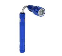 Garosa Multi Function Mini Flexible Telescopic LED Flashlight Rotatable Torch with Magnetic Suction for Checking Narrow Gaps, Nooks, Corners(Blue)
