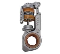 Garosa Multifunctional Design Magnetic Stress Relief Toy Innovative Multisensory Design Crisp Sound Fingertip Rotating Decompression Toy with Spinning Ratcheting and Pressing Actions