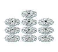 Garosa NAT Polishing Polishing -Discurs Discourse for Marble, 10 STCS 3in Pads for KIT (3-inch White Background Water Grinding Sheet (2000)
