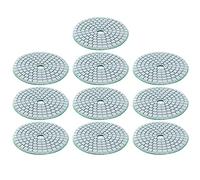 Garosa NAT Polishing Polishing -Discurs Discourse for Marble, 10 STCS 3in Pads for KIT (3-inch White Background Water Grinding Sheet (1000)