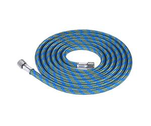 Garosa Nylon Braided Airbrush Hose Durable 1.8m for Iwata Devilbiss Brands, Rubber Nylon Construction for and Compressor