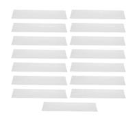 Garosa PEVA Non Slip Stair Treads, 6x30 Inch (White)