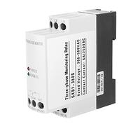 Garosa Phase Failure Relay, Voltage Imbalance Monitor, Reverse Phase Sequence Protector for Motors, Distribution Boxes, Size 79 X 23 X 79mm
