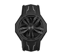 Garosa Phone Cooler Fast Cooling Mini Radiator for Game Enthusiasts, Quiet with RGB Lights, Portable & Simple for IOS/Smartphones (Black)