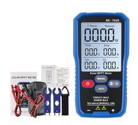 Garosa Photovoltaic Power Tester, Advanced Solar Panel Meter with Large 3.2 Inch Display, Ideal for Solar Maintenance and Quality Control, Multi-Contact4 Test Cable (SK-705S)