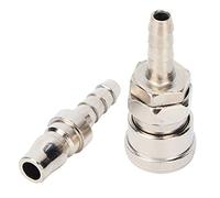 Garosa Pneumatic Connector Iron Quick Connector G1 4 Air Hose Self Locking C Type for Pneumatic Tools 90g Compact Fit Easy Connect Stable Link Workshop Use