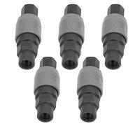 Garosa Pneumatic Fitting Air Coupler Quick Connector Type C, Plastic Steel Female Thread R1 4 Self Locking, 20kgf cm² Max, for Air Hose Compressor Workshop Use (SF+PF-20)