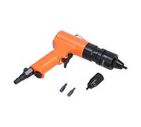 Garosa Pneumatic Rivnut Tool with 3/16 & 1/4 Mandrels | Air Hydraulic Pull Setting System, Ergonomic Non-Slip Grip, Quick Fastening for Metal Plates, Chassis, Automotive Body Panels